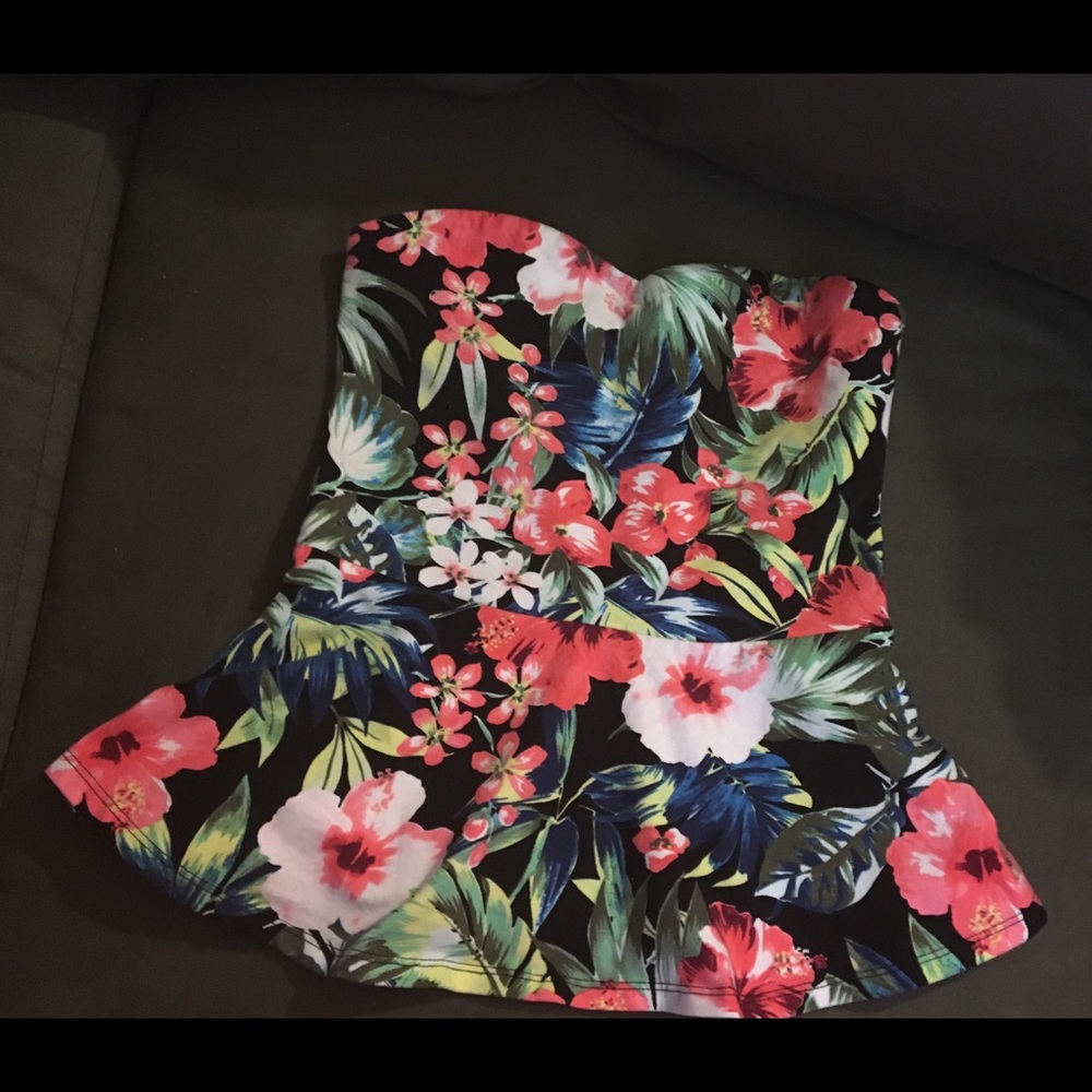 Sweetheart Peplum Blouse